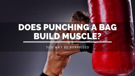 does punching a bag build muscle|punching bag workout muscles worked.